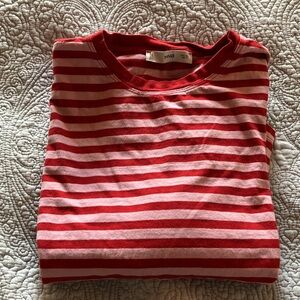 Mango Long-sleeve Striped Tee